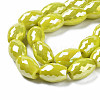 Electroplate Glass Beads Strands EGLA-S194-15A-A11-3