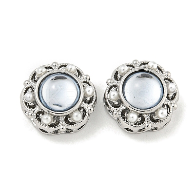 Hollow Brass Beads KK-Q820-36P-1