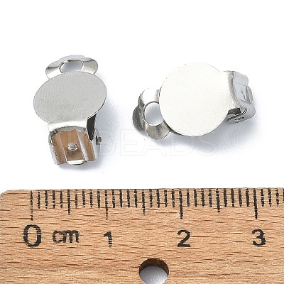 Tarnish Resistant 304 Stainless Steel Clip-on Earring Findings LS-STAS-Q318-05P-1