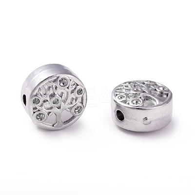 Tarnish Resistant 304 Stainless Steel Bead Rhinestone Settings STAS-I670-04P-1