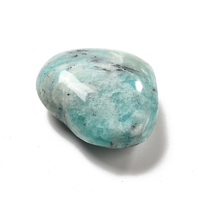 Natural Amazonite Home Heart Love Stones G-G986-03-1