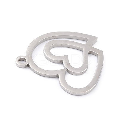 Non-Tarnish 201 Stainless Steel Pendants STAS-K003-03P-1