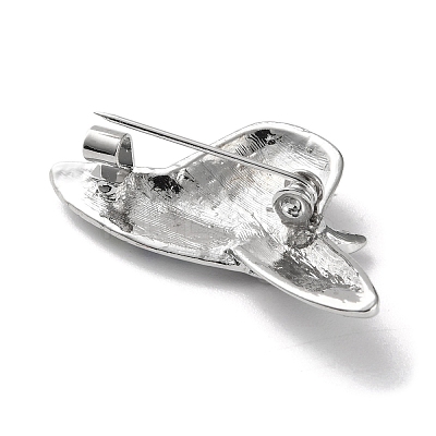 Fashion Platinum Zinc Alloy Enamel Pins JEWB-D068-01P-01-1