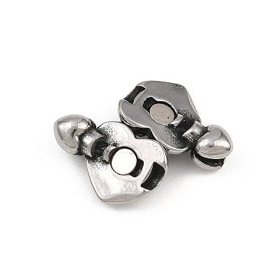 316 Surgical Stainless Steel Magnetic Clasps STAS-Z165-09AS-01-1