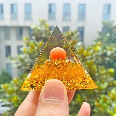 Orgonite Pyramid Resin Energy Generators PW-WGEA8F5-01-1