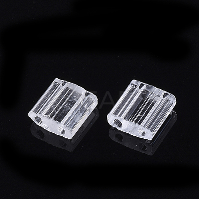 2-Hole Glass Seed Beads SEED-T003-01C-02-1