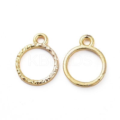 Zinc Alloy Open Back Bezel Pendants PALLOY-E577-10G-1