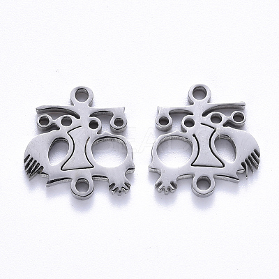 Tarnish Resistant 201 Stainless Steel Links Connectors STAS-S114-16-1