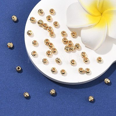 SHEGRACE Brass Spacer Beads XGRPCF834-176G-1