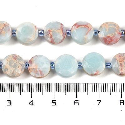 Synthetic Shoushan Stone Beads Strands G-C116-A35-01-1-1