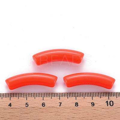 Opaque Acrylic Beads MACR-S372-002B-S026-1