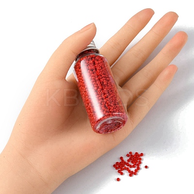 23338Pcs 7 Style Round Glass Seed Beads SEED-YW0002-25-1