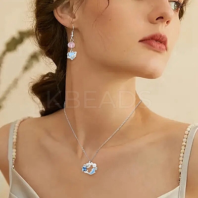 Alloy Rhinestone & Enamel Pendants FIND-YW0007-33-1