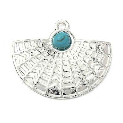 Dyed Synthetic Turquoise Pendants LS-STAS-G374-05S-07-1