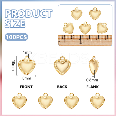 304 Stainless Steel Charms STAS-UN0007-26G-1