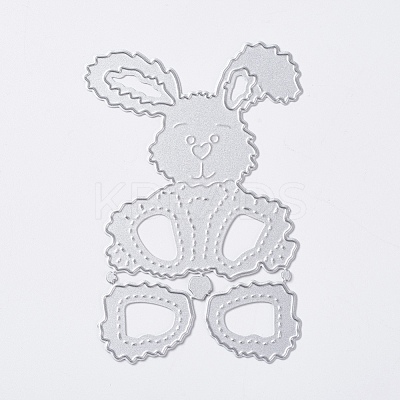 Bunny Carbon Steel Cutting Dies Stencils DIY-L024-10-1