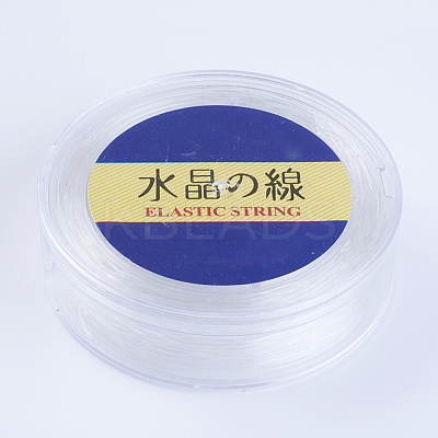 Japanese Round Elastic Crystal String EW-G007-02-1mm-1