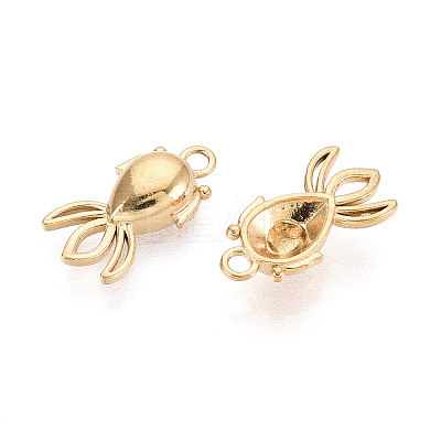 304 Stainless Steel Charms STAS-T067-91G-1