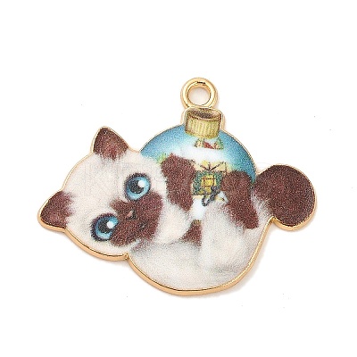 Christmas Alloy Enamel Pendants LS-ENAM-K069-43E-02-1