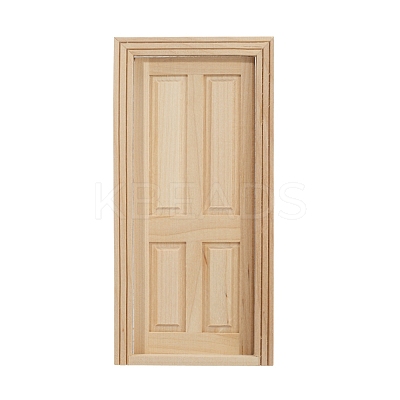 Wooden Door Miniature Ornaments PW-WG3E878-02-1