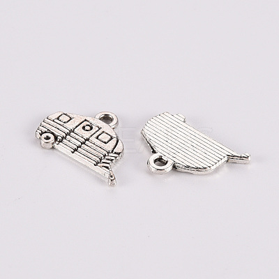 Tibetan Style Alloy Charms TIBE-N010-57AS-RS-1