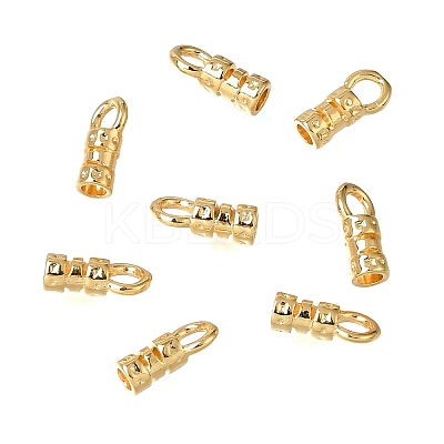 Brass Cord Ends KK-CBA1A60-09G-1