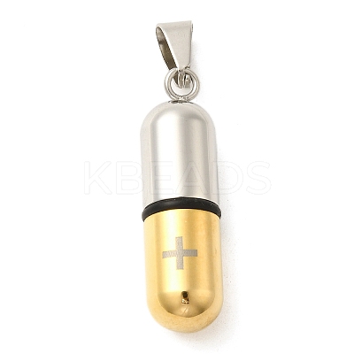 Ion Plating(IP) 304 Stainless Steel Pendants STAS-D110-46GP-1