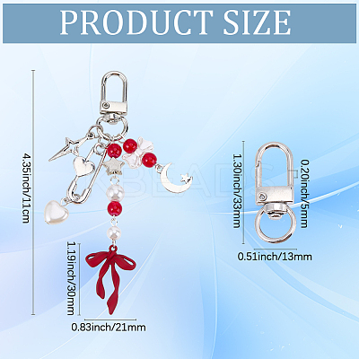 DIY Keychian Making Kits DIY-SC0033-62-1