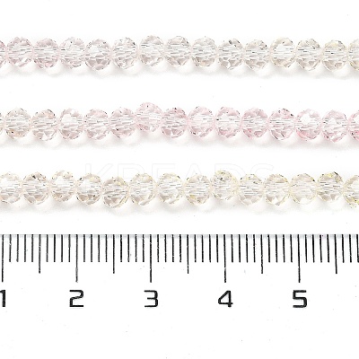 Transparent Painted Glass Beads Strands LS-DGLA-A034-T3mm-A25-1