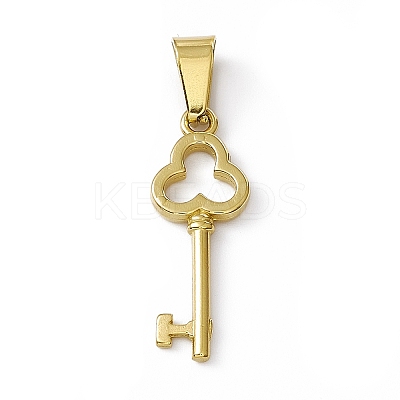 PVD Vacuum Plating 304 Stainless Steel Pendants STAS-P315-06G-1