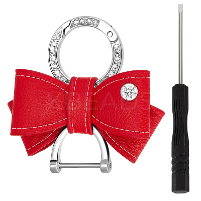 Imitation Leather Keychains AJEW-WH20020-138A-1