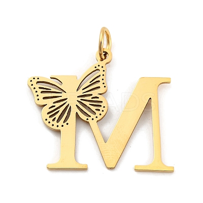 Ion Plating(IP) 201 Stainless Steel Pendants STAS-N103-184G-M-1