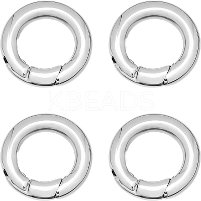 Ring Smooth 304 Stainless Steel Spring Gate Rings STAS-UN0007-25P-1