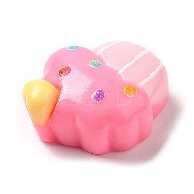 Opaque Resin Decoden Cabochons LS-RESI-C036-04D-1