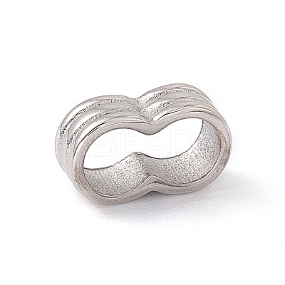 Non-Tarnish 304 Stainless Steel Linking Rings STAS-E172-01P-01-1