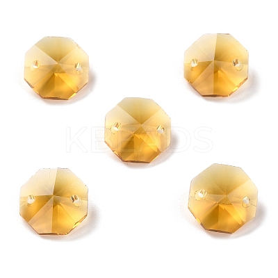 Electroplate Glass Links Connectors LS-EGLA-I014-01K-1