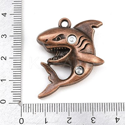 Tibetan Style Alloy Pendants AL-CBA2376-29R-1