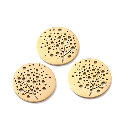 Ion Plating(IP) 316 Surgical Stainless Steel Pendants STAS-D450-15G-1