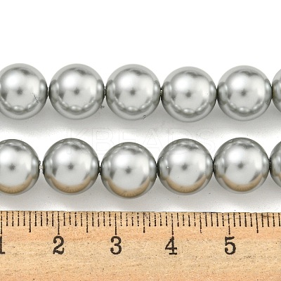 Glass Pearl Beads Strands HY-G002-01E-04-1