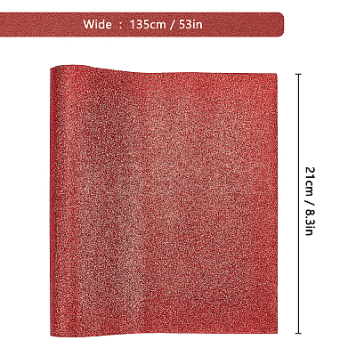 Sparkle PU Leather Fabric AJEW-GF0001-53B-1