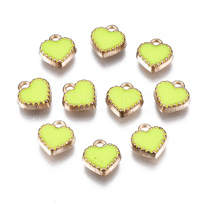 Alloy Enamel Charms ENAM-Q033-51K-1