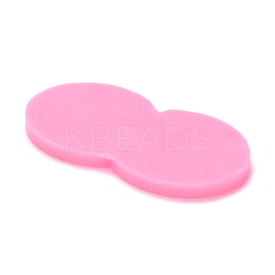 Moon with Mermaid Tail Pendant Silhouette Silicone Molds DIY-M034-17-1