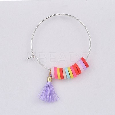 Wine Glass Charms AJEW-JO00170-M-1