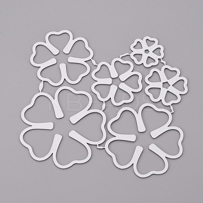 Clover Frame Carbon Steel Cutting Dies Stencils X-DIY-F050-05-1