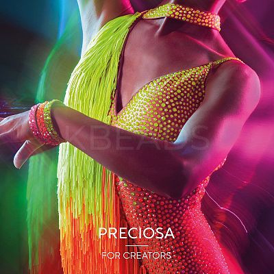 Preciosa® MAXIMA Crystal No Hotfix Flatback Stones Y-PRC-NSS10-10070-1