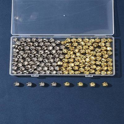 200Pcs 2 Colors Iron Bell Charms IFIN-FS0001-53-1