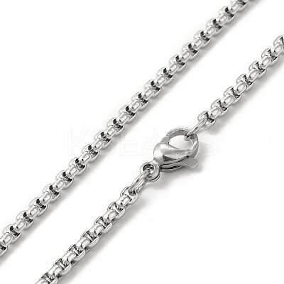 Alloy Skull Hands Pandant Necklace with Box Chains NJEW-K245-005-1