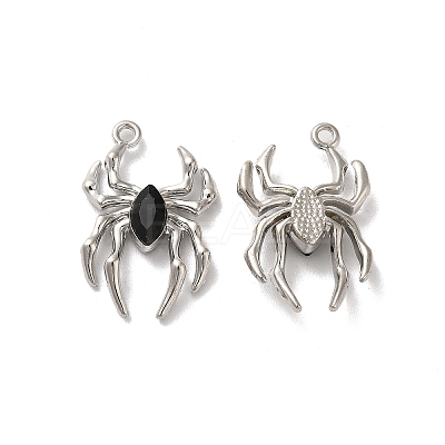 Glass Spider Pendant PALLOY-K001-067P-03-1