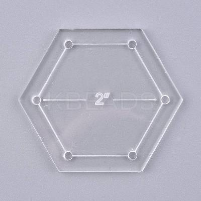 Acrylic Transparent Pressure Plate DIY-WH0158-46B-1