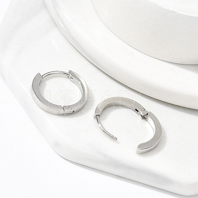 304 Stainless Steel Hoop Earrings for Women EJEW-C096-58P-1